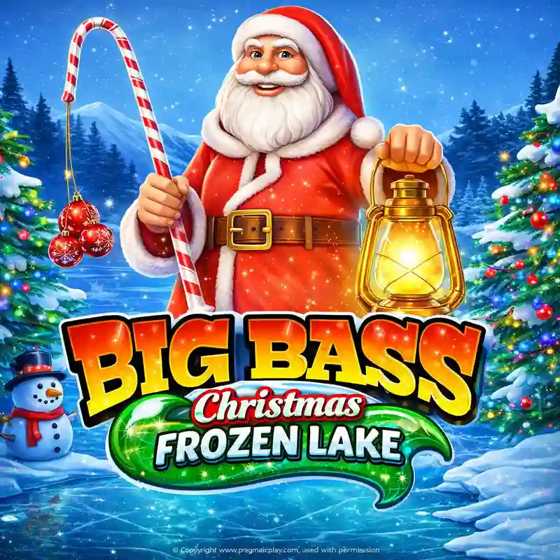 Big Bass Christmas Frozen Lake